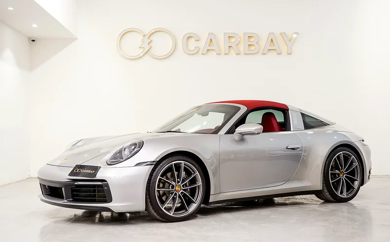 AED 8287 PM | PORSCHE 911 TARGA 4 2021 | UNDER PORSCHE WARRANTY MAY 2026 | PRISTINE CONDITION | GCC63612076319362110