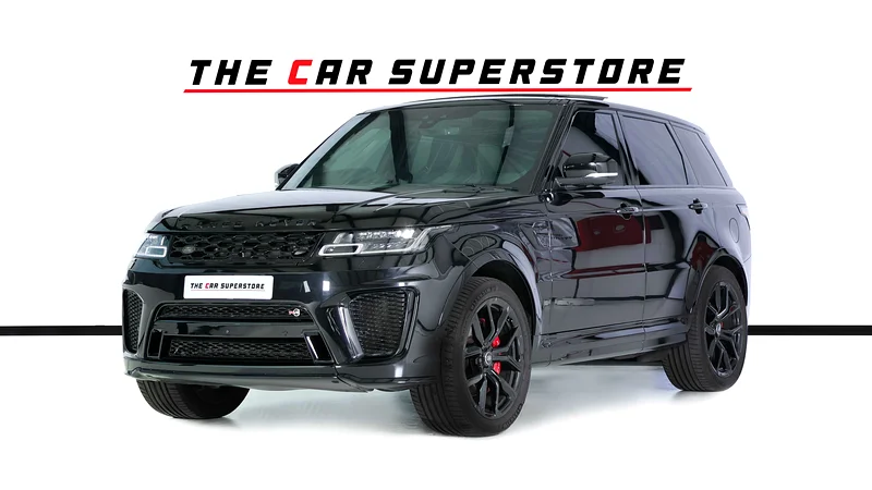 رينج روفر سبورت SVR-FSH في الطيار - لون أسود حصري بالكامل - محرك V8 سوبرتشارجد63612091383809113
