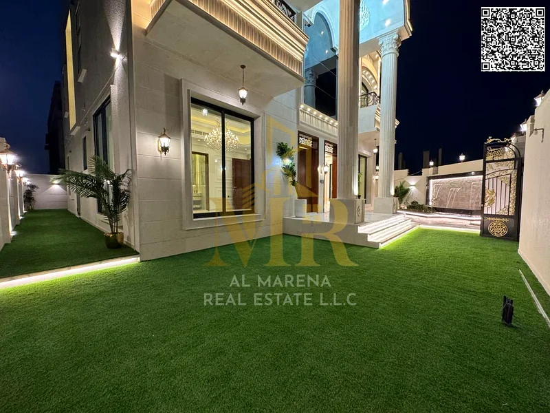 🏡✨ Luxurious corner villa for sale in Al Helio - spacious area, modern design, corner of two streets, including fees63907375675778114
