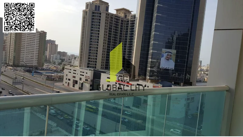 Spacious 1BHK for Rent in City Tower, Ajman – Open View |63724042168323110