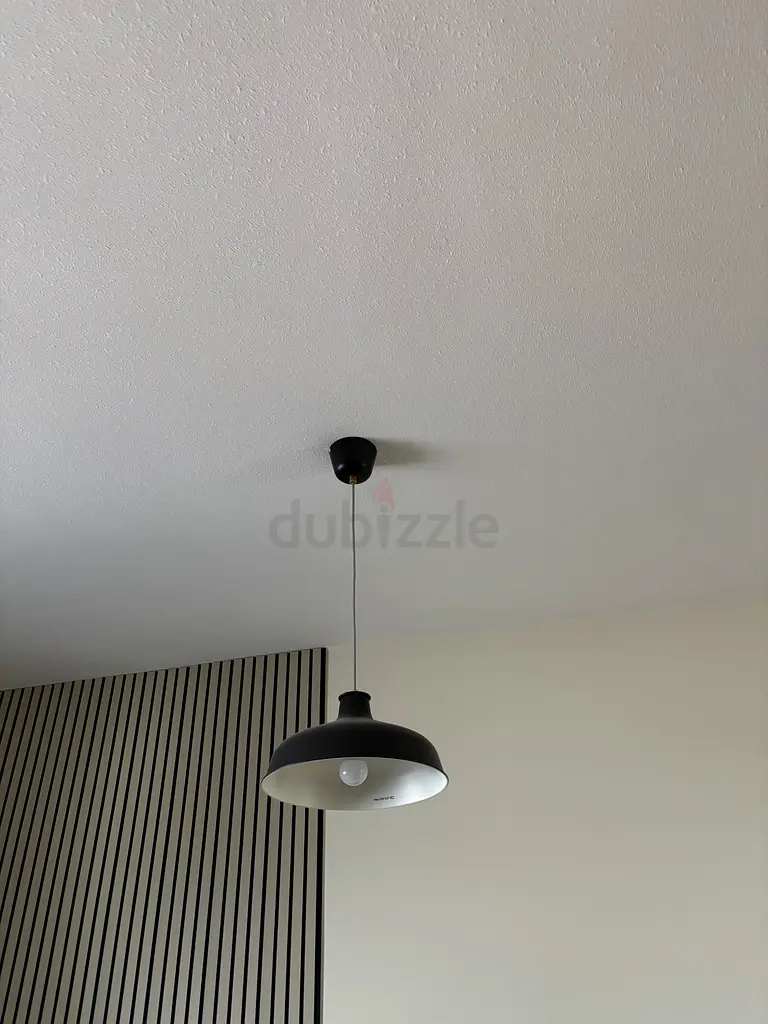Two Black IKEA Pendant Lamp | dubizzle
