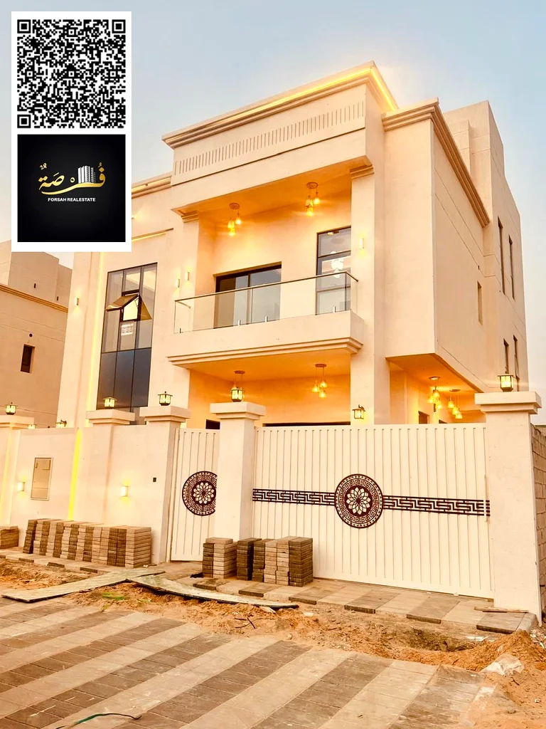 🏤 Luxury Villa for Sale - Al Helio 2, Ajman  ✨ High-end Finishing - No Service Fees - Freehold for All Nationalities63908369379587110
