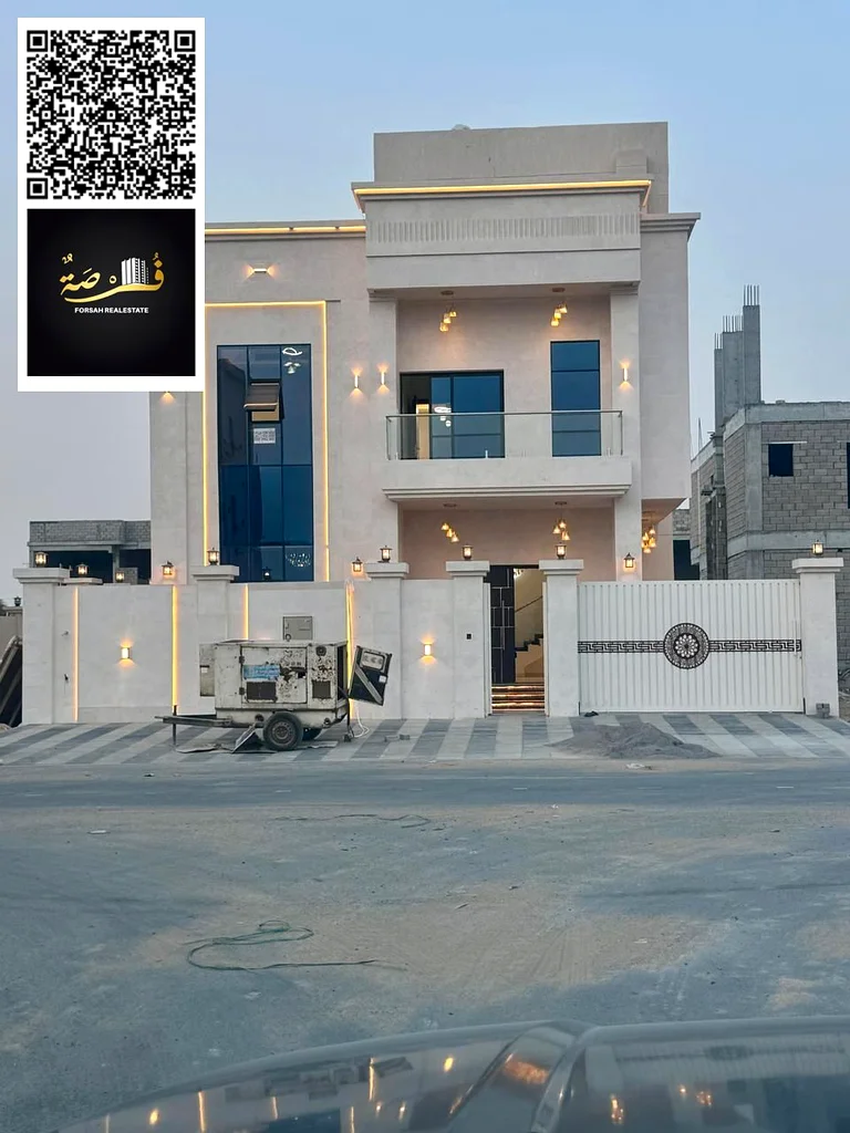 🏤 Luxury Villa for Sale - Al Helio 2, Ajman  ✨ High-end Finishing - No Service Fees - Freehold for All Nationalities63908369379587111