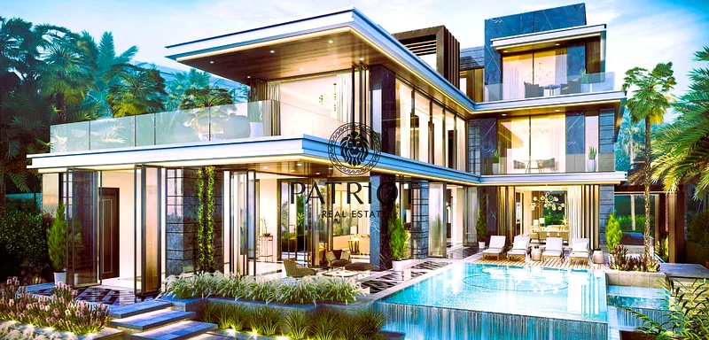 || LV75 Venice || 7BR+ Basement Ultra Luxury Villa || Prime Location || High ROI || Damac Lagoons ||63956614677891111