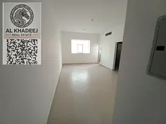 Annual rental apartment in Ajman, Al Jurf 2, near Al Aqsa School, 1 BHK with balcony and 2 bathrooms