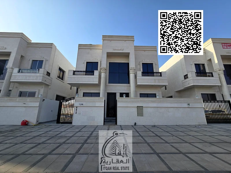 Villa for Sale Directly from Owner – Al Helio 2, Ajman  Prime location on the main road with a 10-meter front setback.   The villa includes registrati63907590213635110