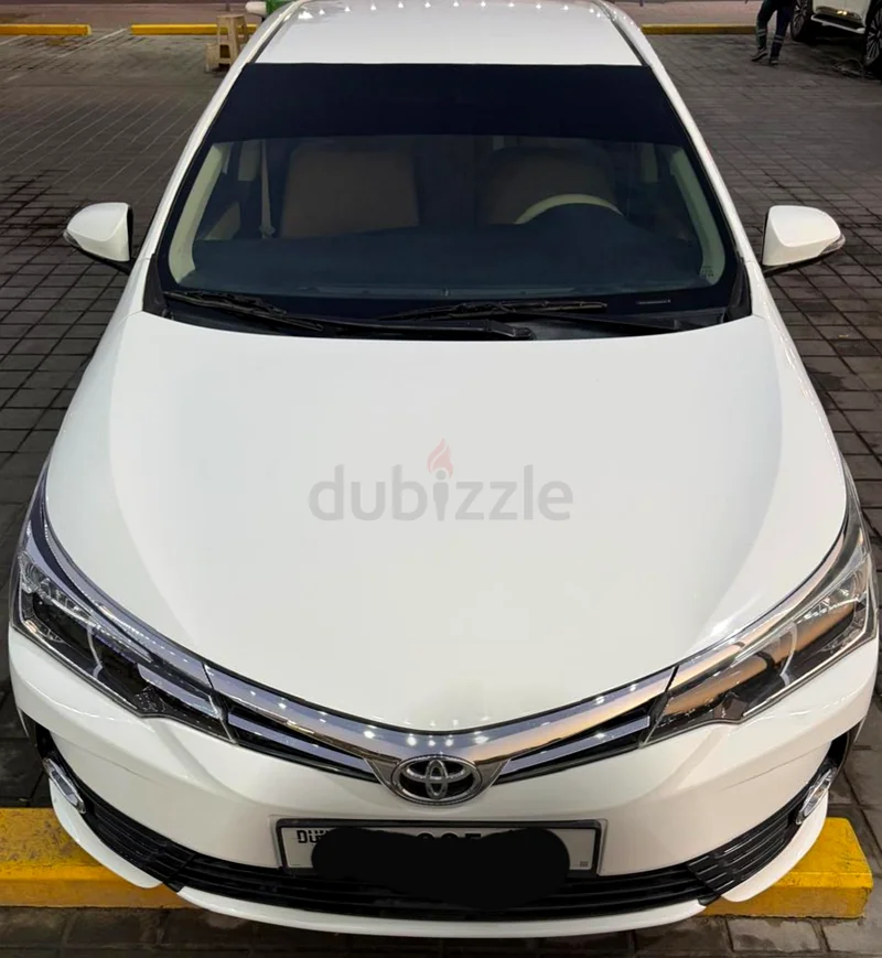TOYOTA COROLLA GCC MID OPTION MODEL 2019 KM 69K636124520737301124