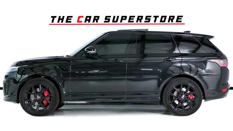 رينج روفر سبورت SVR-FSH في الطيار - لون أسود حصري بالكامل - محرك V8 سوبرتشارجد63612091383809114