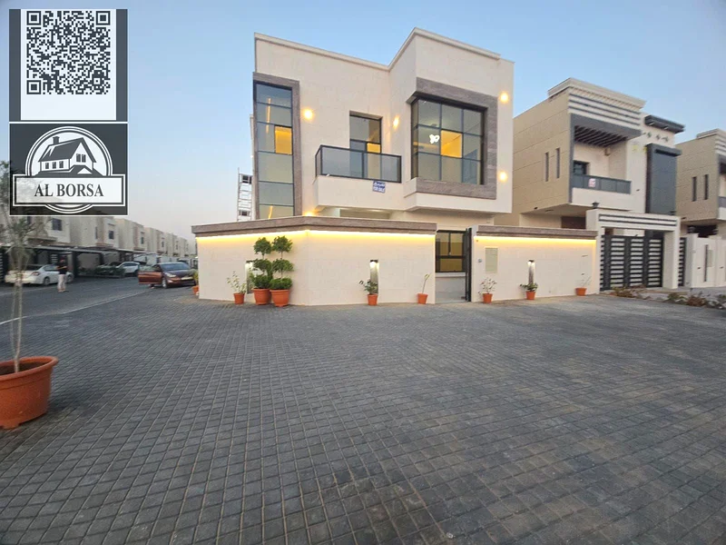 🏡For sale, a villa in Al Helio, Ajman, 5 master bedrooms, a living room and a hall, at an attractive price. It is distinguished by its strategic loca63911197540993113