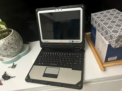 Panasonic CF 33 tough , corei5, 16gb ram with 256 ssd