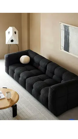 Stylish Modern Sofa in Charcoal Gray