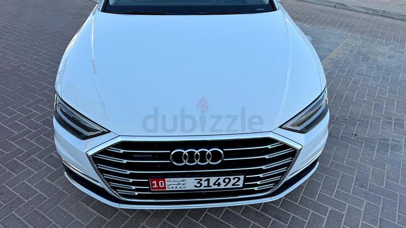 2019 Audi A8L Original 73,000 KMs بحالة الوكالة Beige63612079777666111