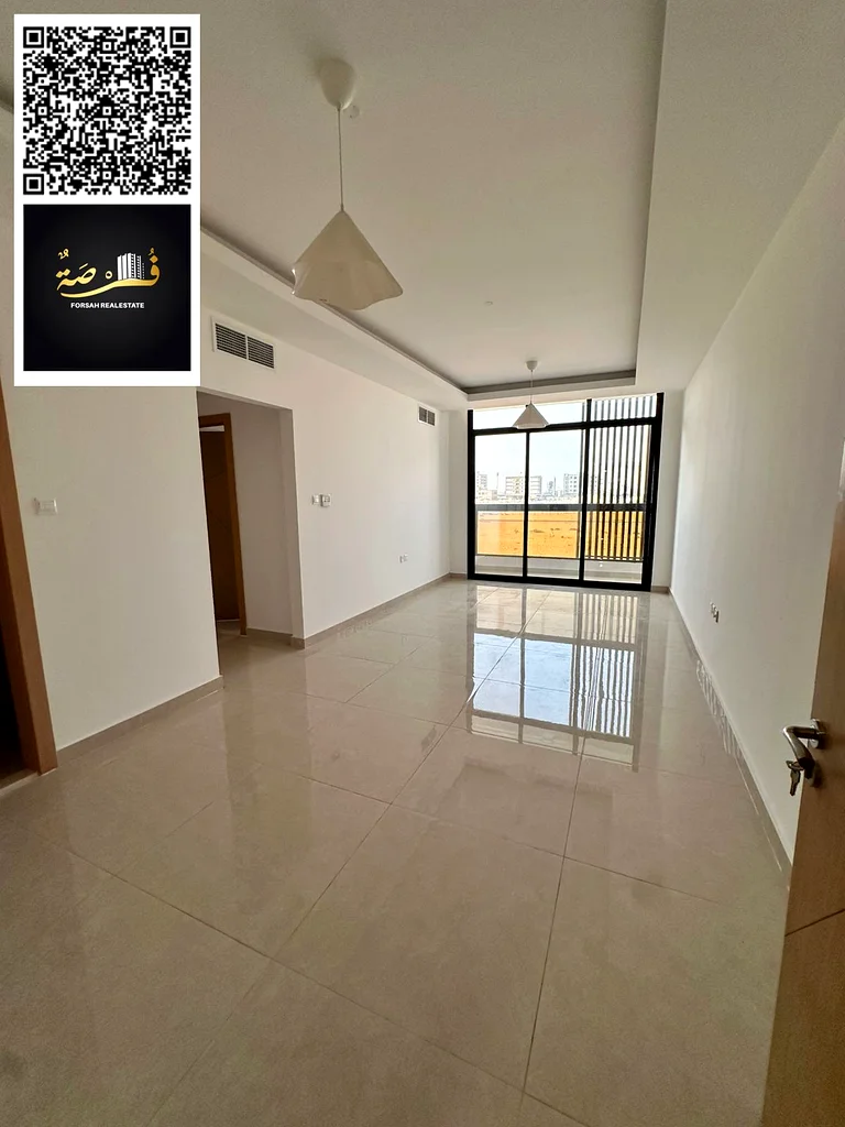 شقة مكونة من غرفتين نوم للإيجار السنوي، عجمان، منطقة الجرف 3، بجوار السوق الصيني63713688552963110