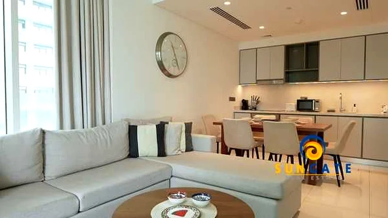 Corner unit , Mesmerizing sea views and furnished ,63733597164290111
