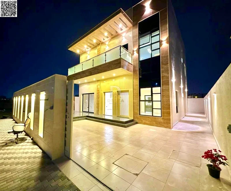 Villa for sale in Al Helio 1 area 🏡 | 3 master bedrooms, majlis, hall, modern design and excellent location near services ✨63892239926275112