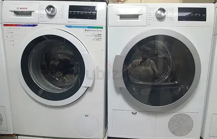 Bosch series 6 Separate 9kg washer 9kg dryer Set Very Good Condition