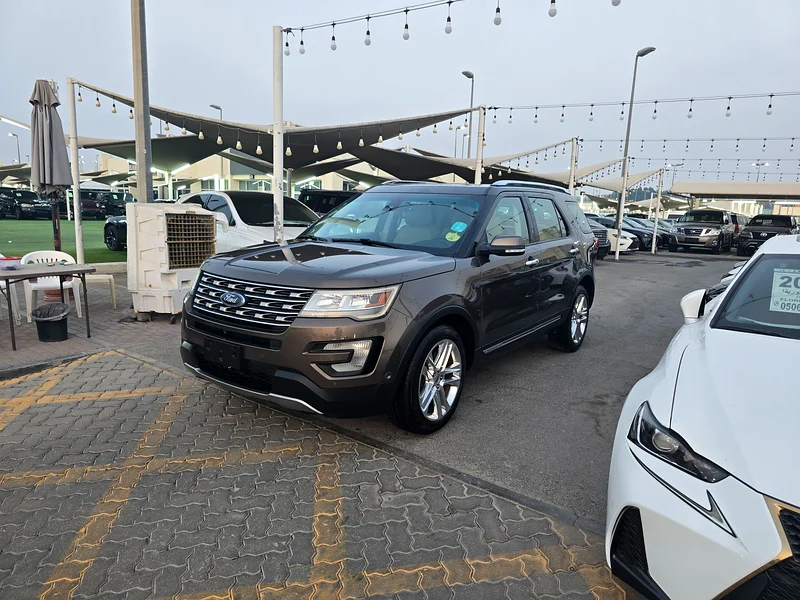 FORD EXPLORER LIMITED 2016 GCC FULL OPTIONS EXCELLENT CONDITION ORGNAL PAINT63700944242305111