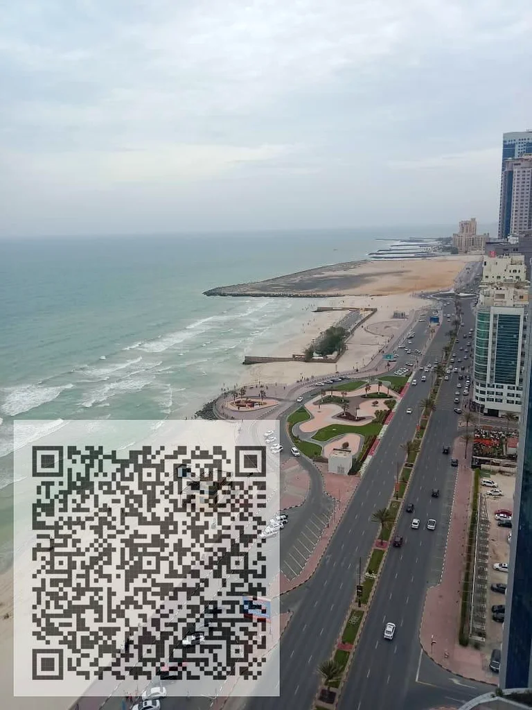 FULL SEA VIEW CLOSE KITCHEN 2BHK APARTMENT FOR SALE IN AJMAN CORNICHE RESIDENCE63871293255555112