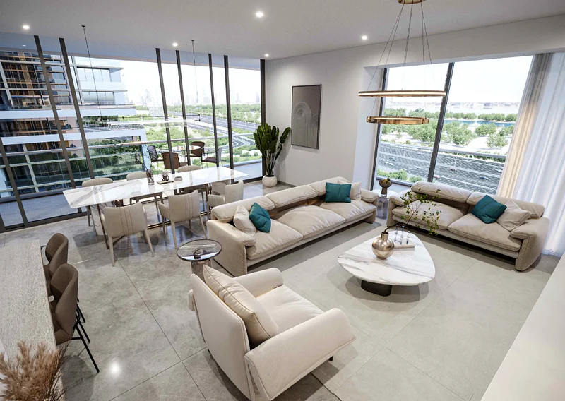 2BR + Maid |Golf and Sky Line View |Prime Location64019727152898112
