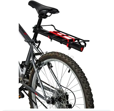Bike Rear Lighted Rack, 45LB Capacity