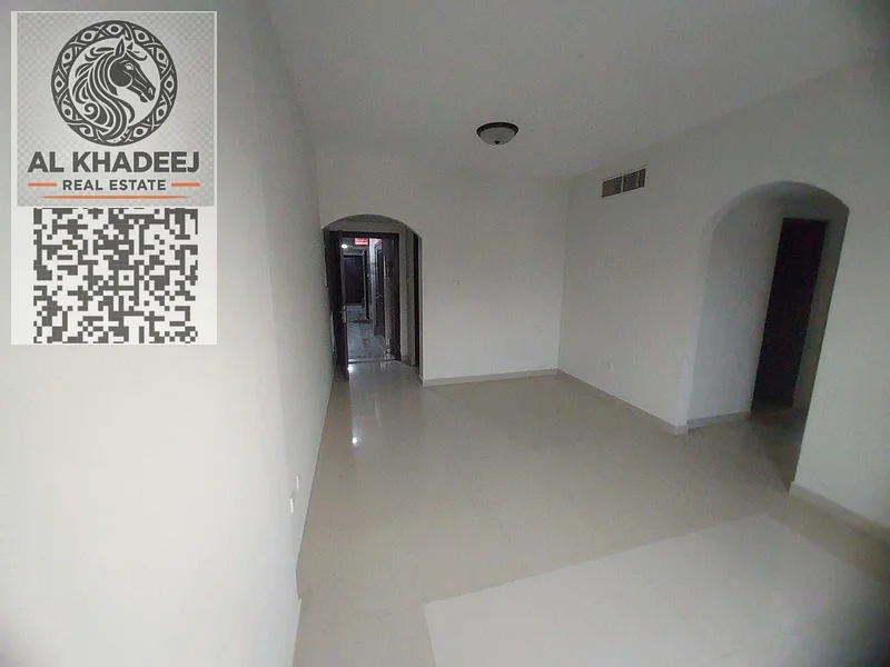 Two rooms and a hall with a large area and a balcony with a view in Al Jurf 2 area, next to all services, easy access to Dubai and Sharjah63715024915715113