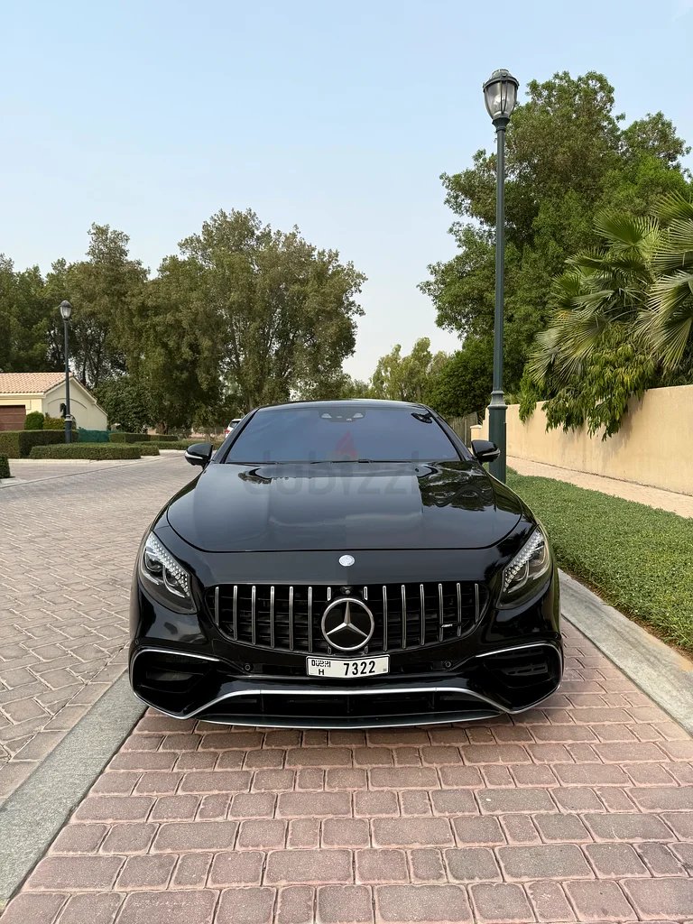 مرسيدس بنز S63 AMG كوبيه GCC مجهزة بالكامل بـ 6 أزرار بانورامية63613986305409111
