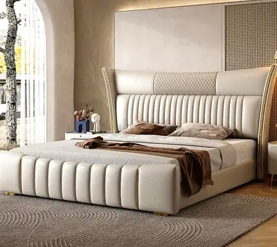Luxurious Designer Bed for Ultimate Comfort
