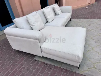 Perfect Condition The ___ Lööm Collection LShape Sofa beige