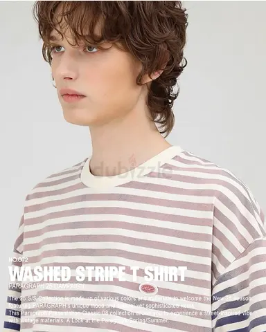 Korea Paragraph T-shirt - one size