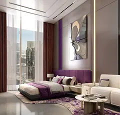 Post handover for 2 years / Big studio Fully furnished / close metro station