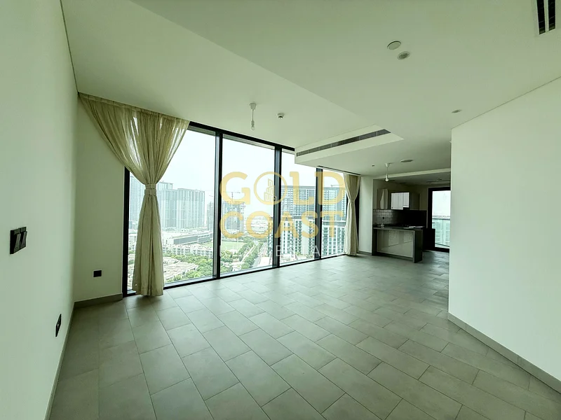 Hot Price - High-Floor 2BR in Sobha Hartland Waves | Burj Khalifa, Skyline and Lagoon Views |Vacant and Ready to Move In | Fully Fitted Kitchen64016677890305110