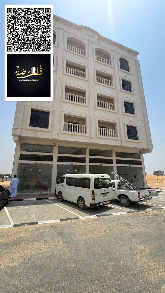 Building for sale in Al Alia  Ground floor + 4 floors  8 two-bedroom apartments  (2 master bedrooms + balcony for each apartment)  4 one-bedroom apart63873323765891110