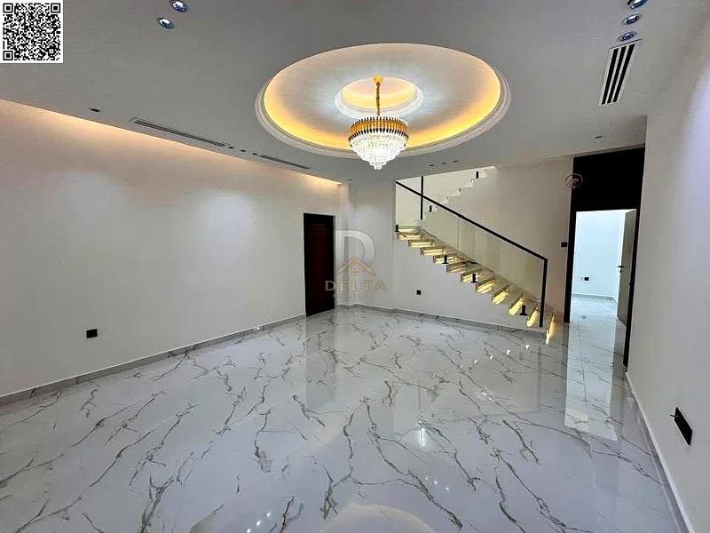 Villa for sale in Ajman, including registration fees, with a modern design and personal finishing, in a prime location, freehold63907375742851112