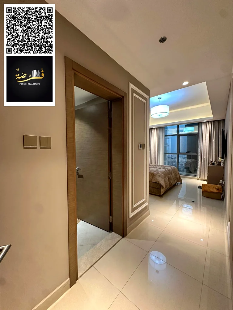 شقة مكونة من غرفتين نوم للإيجار السنوي في أفضل مجمع سكني في إمارة عجمان، أبراج الخليج63810239765762114