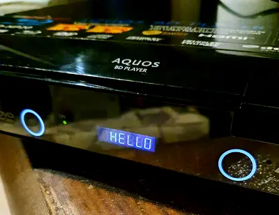 Vintage Aquos Blu-ray/ DVD Player - Perfect for Collectors! AED 195 only!