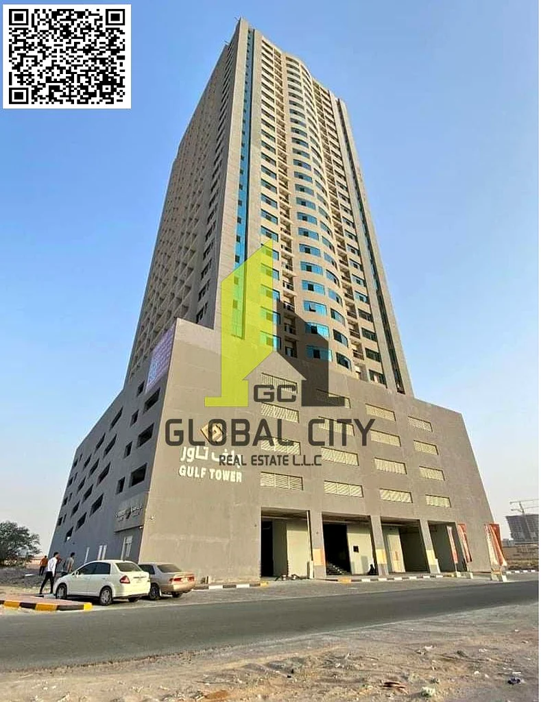 🏡 شقة واسعة مكونة من غرفتين نوم للإيجار في برج الخليج، إمارات سيتي - عجمان 🏡63711250882561110