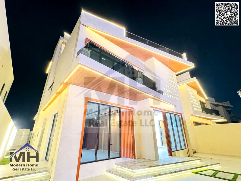 At a price including registration fees, own a villa with a European-designed in Ajman, freehold, first resident opposite Azha Community63907479624195112