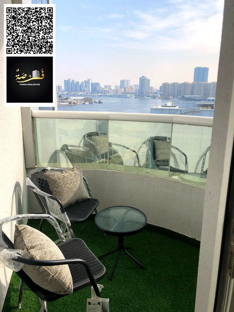 شقة مميزة للبيع من جديد، غرفة نوم واحدة وصالة، مع الأثاث، أقساط تُدفع بواسطة المطور63868842847618111