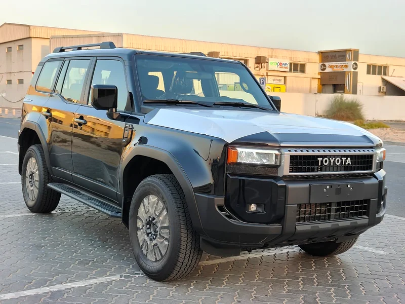 تويوتا برادو 2025 TXL بـ 7 مقاعد 2.4 لتر 4 أسطوانات توربو بنزين ناقل حركة أوتوماتيكي دفع كلي للعجلات تصدير فقط63612451217154112