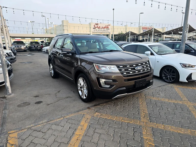 FORD EXPLORER LIMITED 2016 GCC FULL OPTIONS EXCELLENT CONDITION ORGNAL PAINT63700944242305110