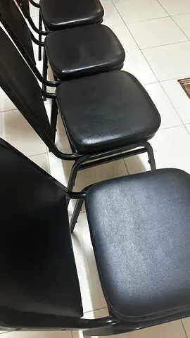 Set of 4 Stylish Black Chairs for Sale!