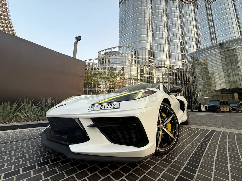 AMAZING PRICE FOR CORVETTE STINGRAY 3LT FULL OPTION - ONLY 289k
(LOWEST PRICE IN THE UAE MARKET!)63612066197762112