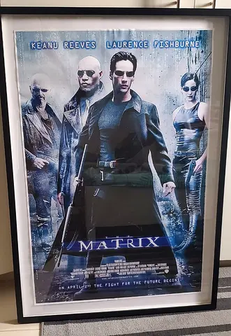 Matrix (1999 Cult Sci-fi) Movie poster - Comic Con