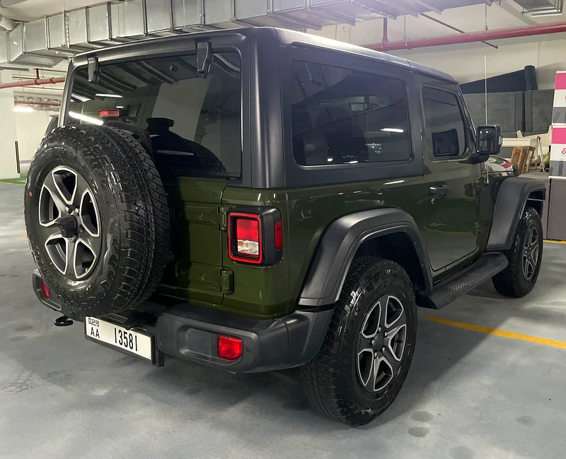 2021 Jeep Wrangler Sport ( GCC Specs) perfect Condition “ only 19,000 Km “ under warranty63612080602371114