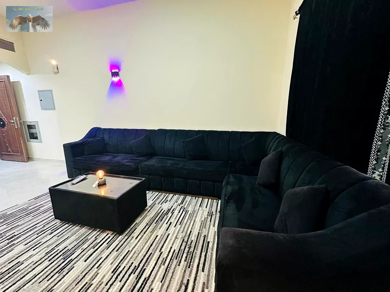 A fully furnished apartment in City Towers on Khalifa Street, in a prime location close to everything: Near Safeer Mall, opposite Grand Mall, in the h63719242885251110