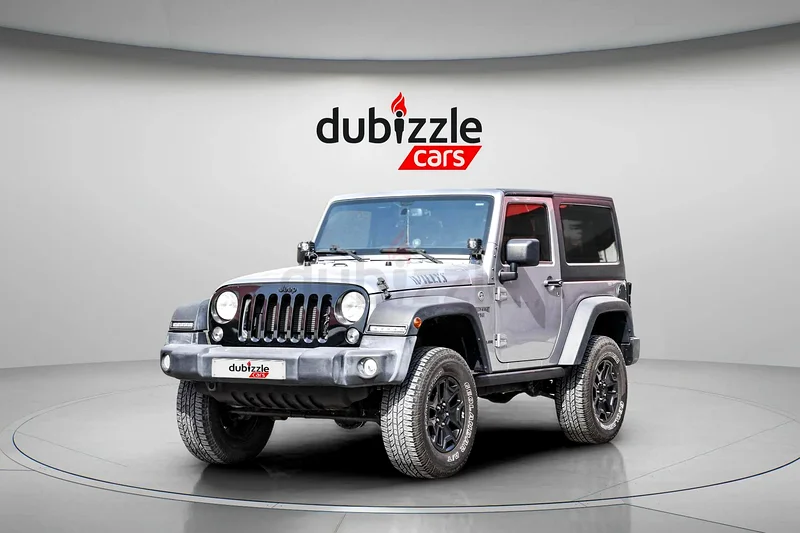 AED 1205/month | 2017 Jeep Wrangler Willys Wheeler | GCC Specs | Ref#36223763612071790466112