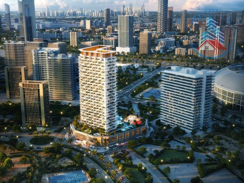 Binghatti Masterpiece ✔️Skyline view  ✔️High Rental Yearly  ✔️AL Jaddaf Metro ✔️ High Floor ✔️63998685680513110