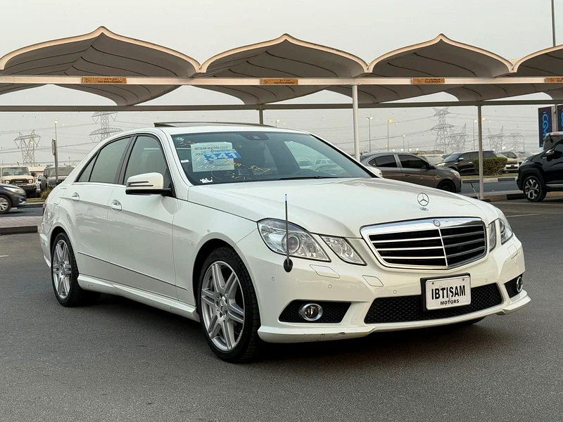 MERCEDES E 550 AMG - 2009 - 88,000 kms - FULL OPTION - JAPANESE SPEC63613135203458111