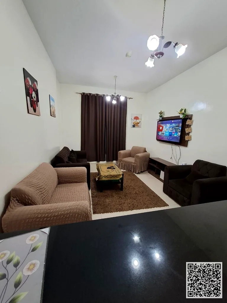 🏢 1BHK Fully Furnished Apartment for Monthly Rent – City Towers, Al Nuaimiya | All Bills Included 🏢  Live in the heart of Ajman in one of the mos63838333400961110