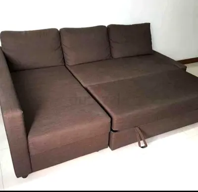 L SOFA BED WITH STORAGE